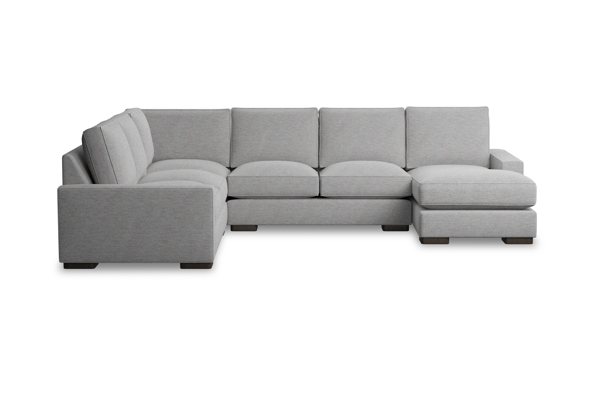 Edgewater Maguire Gray Medium Right Chaise Sectional