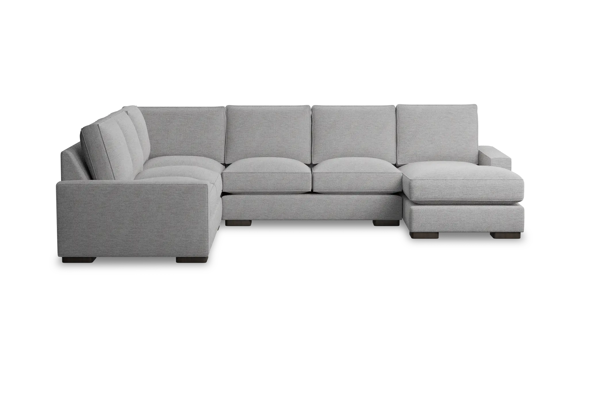 Edgewater Maguire Gray Medium Right Chaise Sectional Edgewater Maguire Gray Medium Right Chaise Sectional