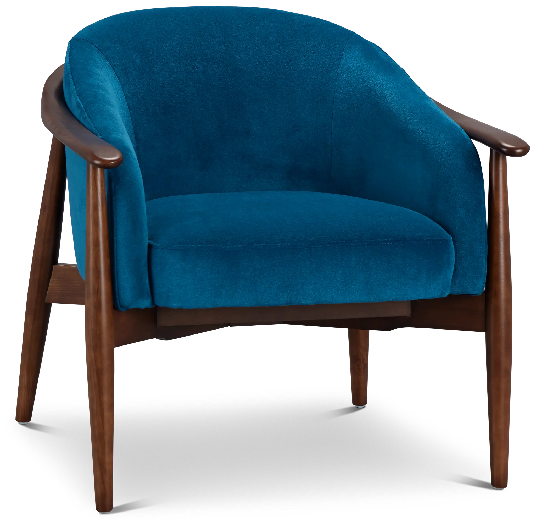 Nova Blue Velvet Accent Chair Nova Blue Velvet Accent Chair