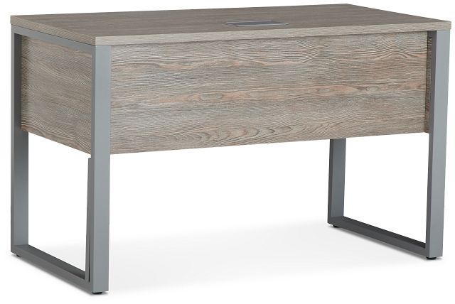 Clark Gray Dropdwn Dr Desk