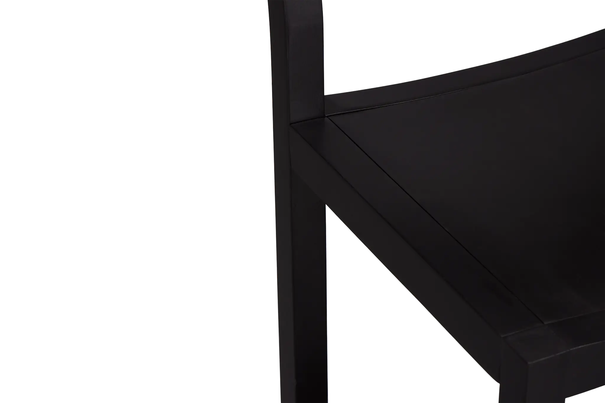Denton Black Wood Side Chair Denton Black Wood Side Chair