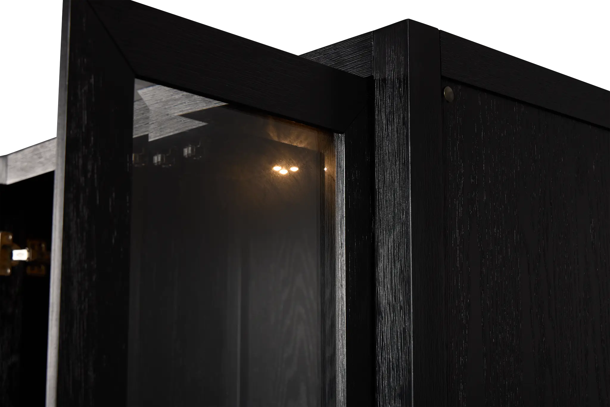 Alden Black 60" Entertainment Wall Alden Black 60" Entertainment Wall