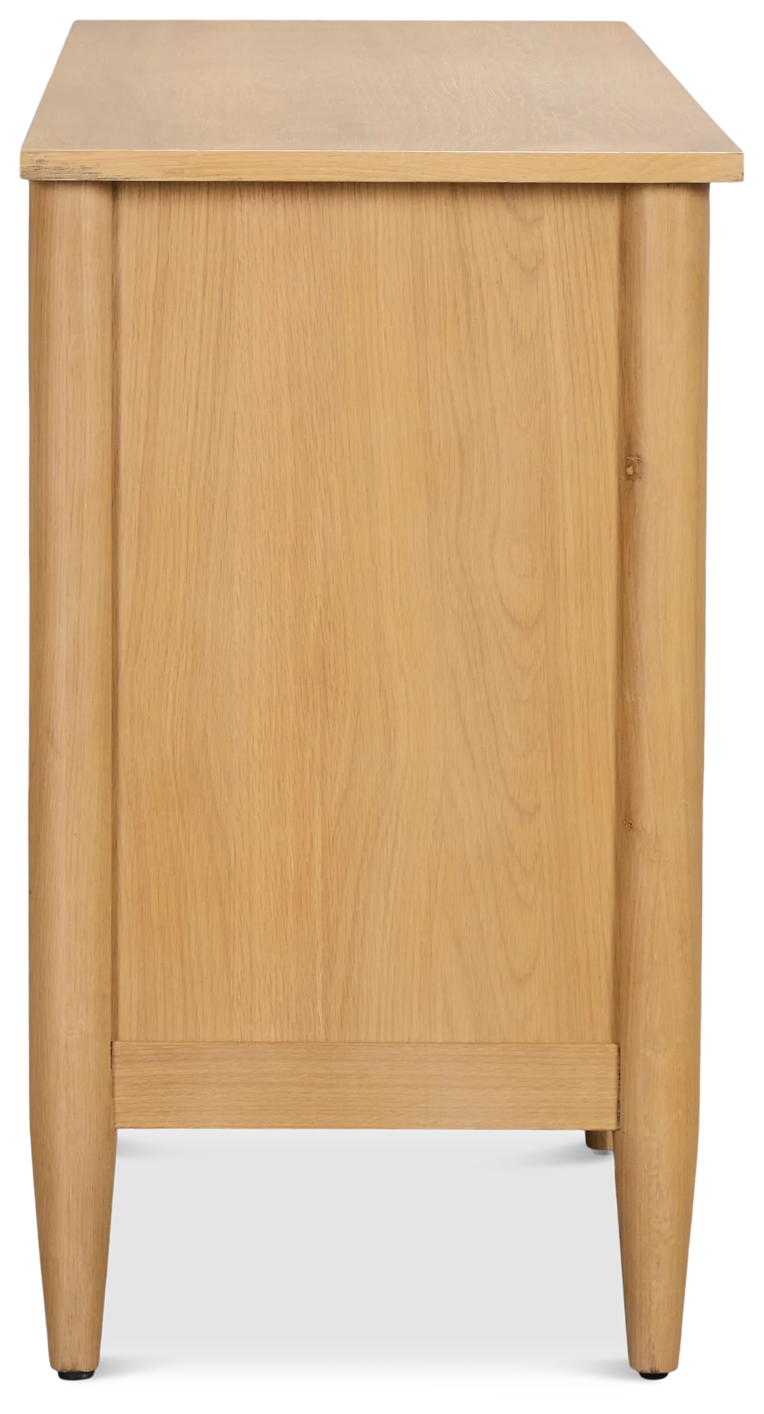 Caras Light Tone Woven Credenza