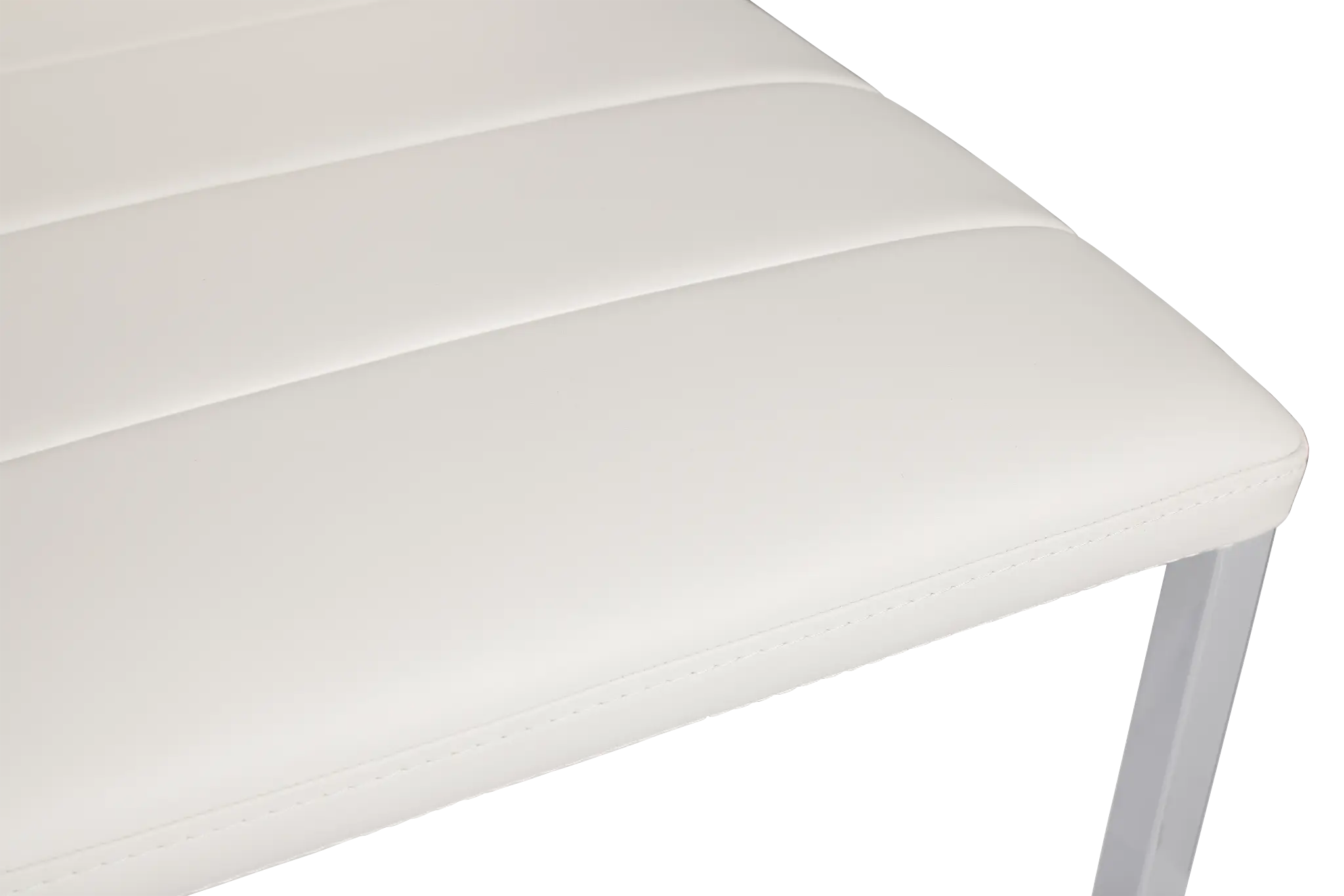 Amalfi White 30" Upholstered Barstool Amalfi White 30" Upholstered Barstool