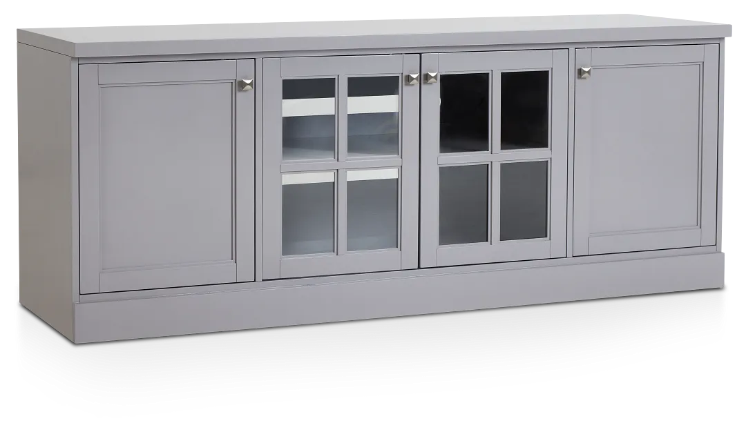 Newport Gray 76" Tv Stand