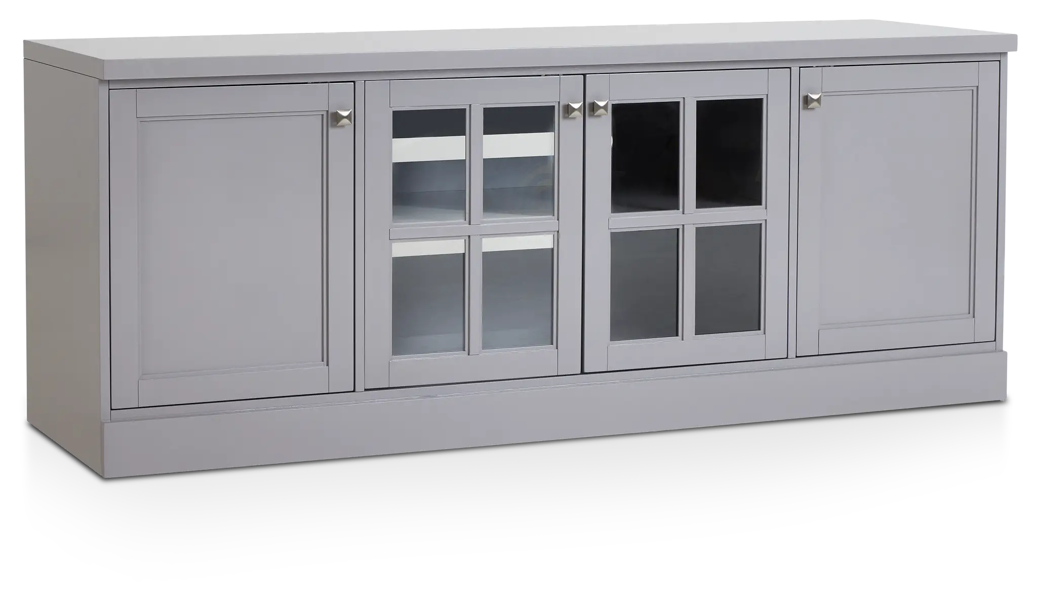 Newport Gray 76" Tv Stand Newport Gray 76" Tv Stand