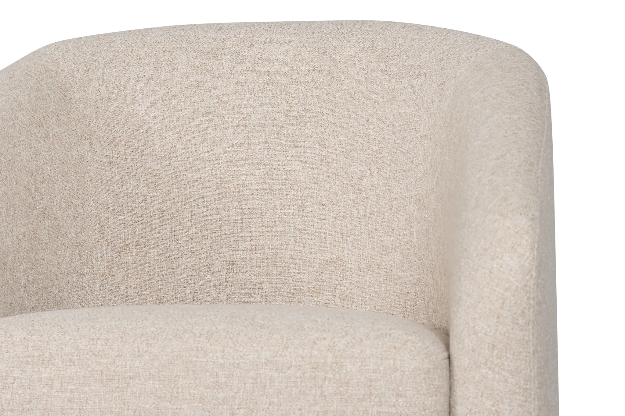 Paloma Beige Fabric Accent Chair