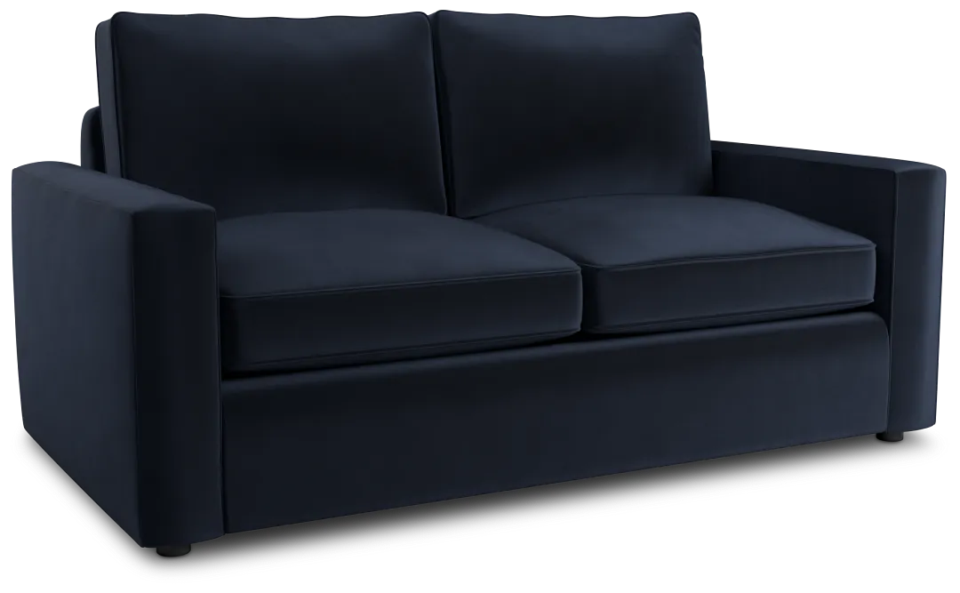 Siesta Joya Dark Blue Small Innerspring Sleeper