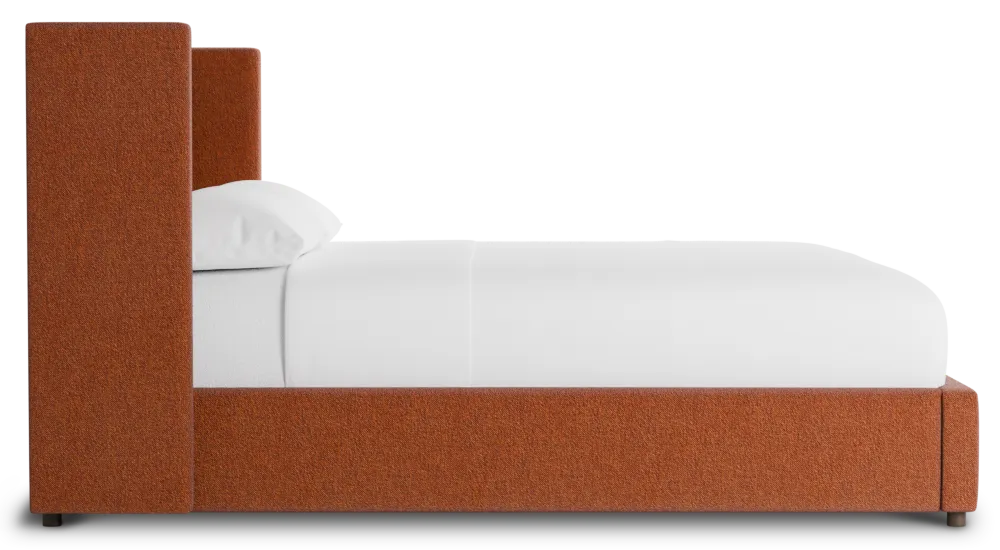 Captiva Elite Medium Brown 48" Upholstered Shelter Bed