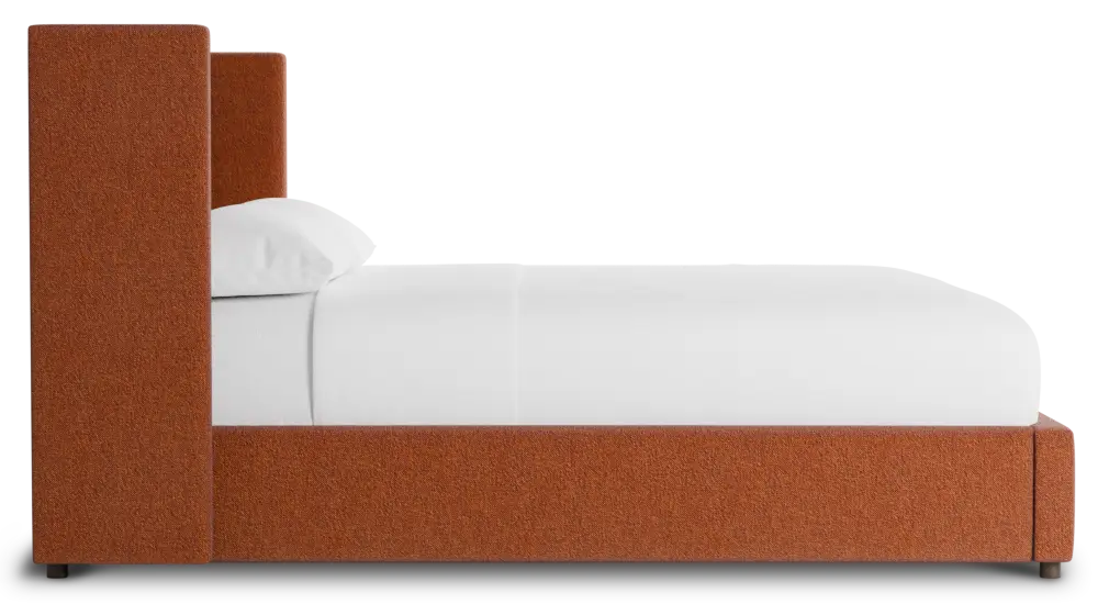 Captiva Elite Medium Brown 48" Upholstered Shelter Bed Captiva Elite Medium Brown 48" Upholstered Shelter Bed