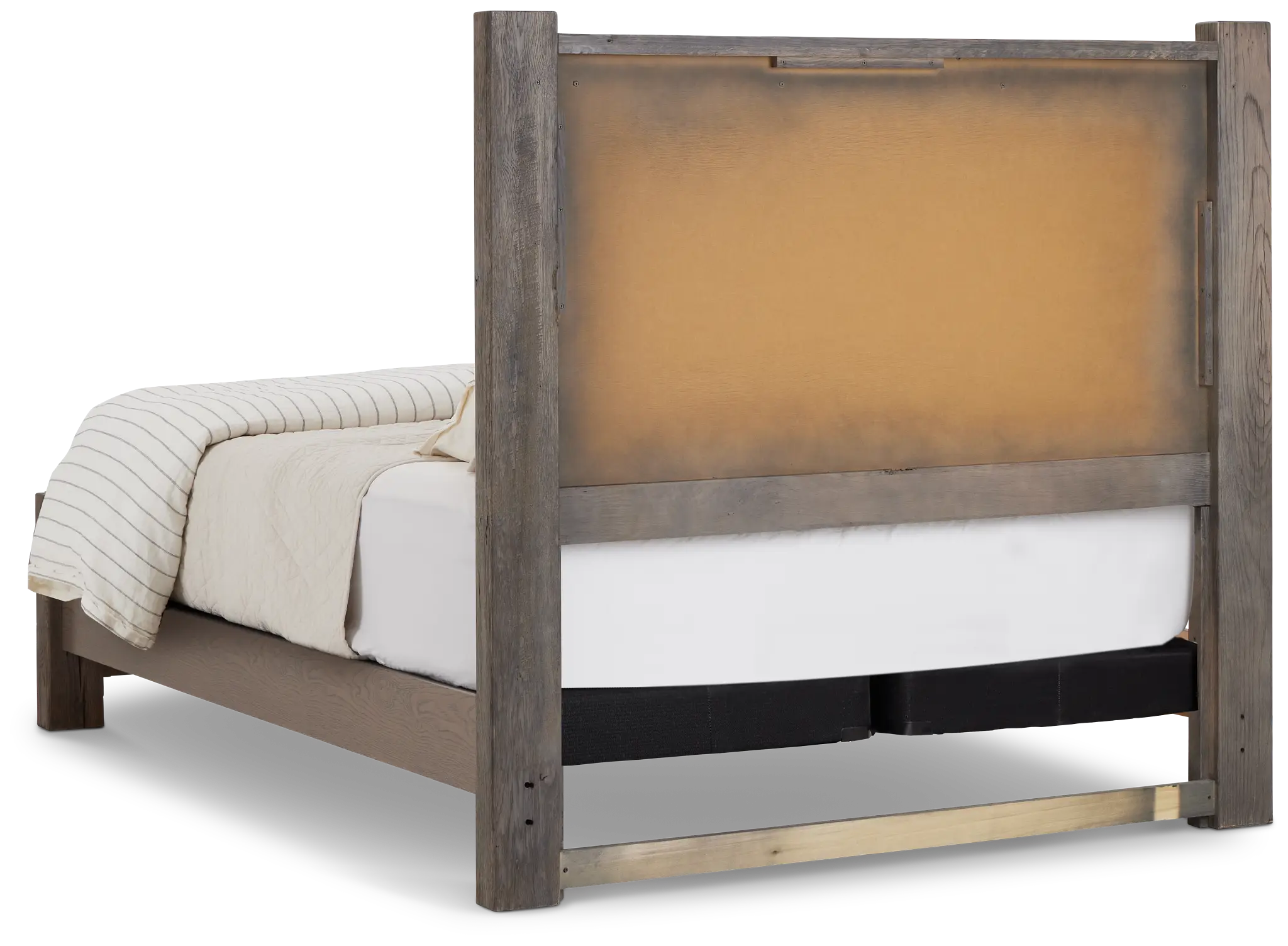 Salt Lake Gray Platform Bed Salt Lake Gray Platform Bed