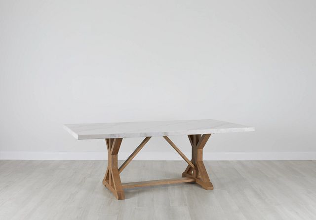 Somerset White Rectangular Table