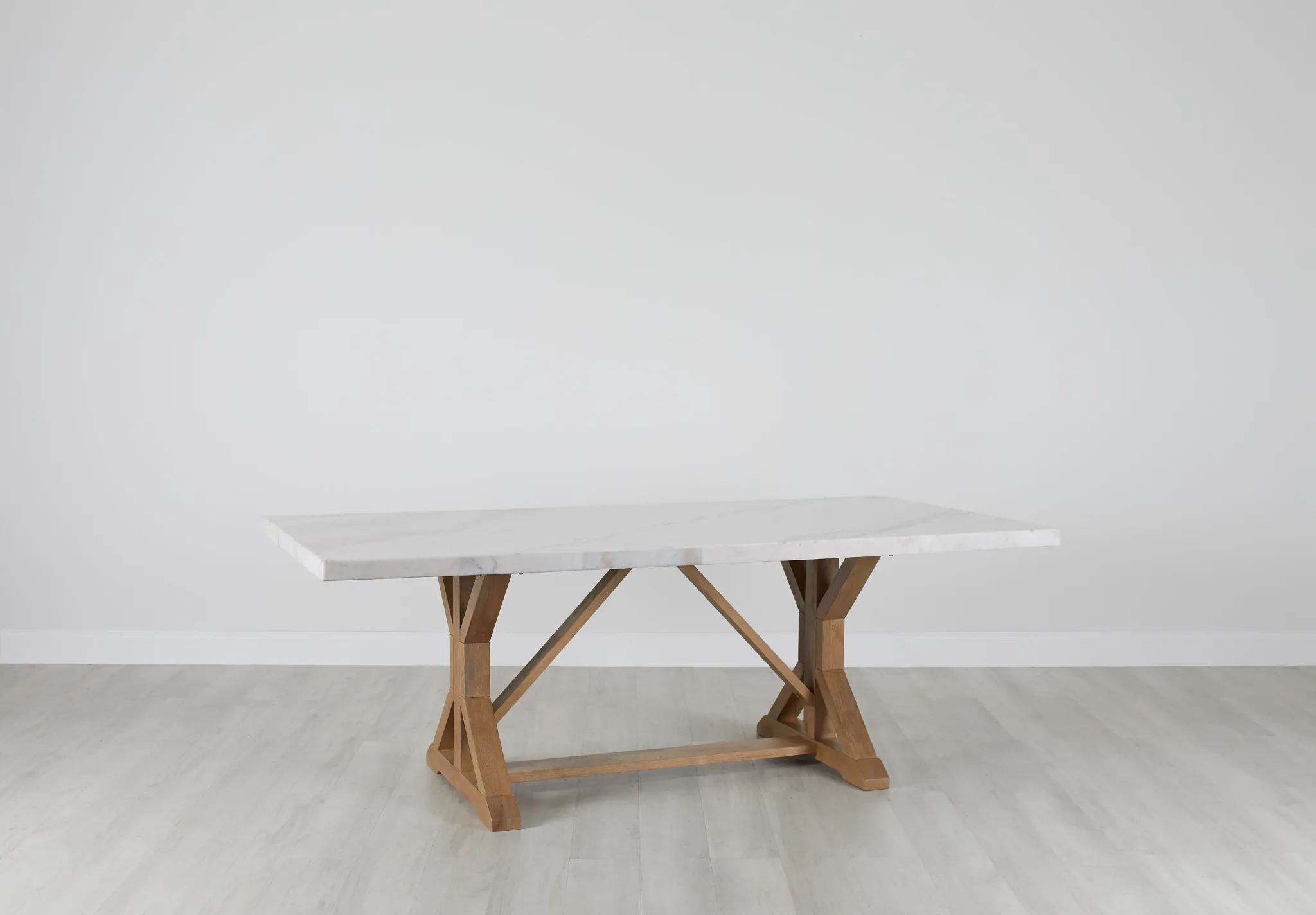 Somerset White Rectangular Table