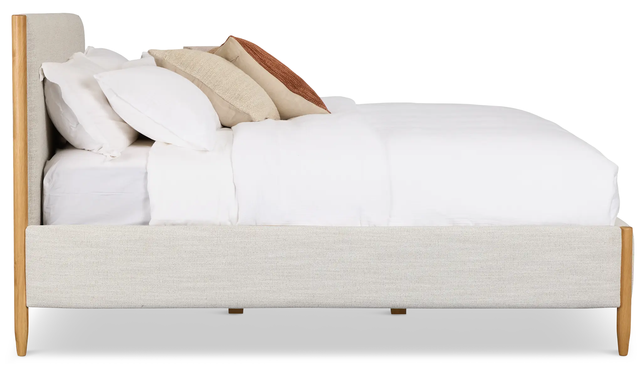 Stockton White Uph Panel Bed Stockton White Uph Panel Bed