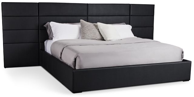 Doral Black Uph Spread Bed