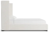 Captiva Natural Beauty Beige 60" Upholstered Shelter Bed