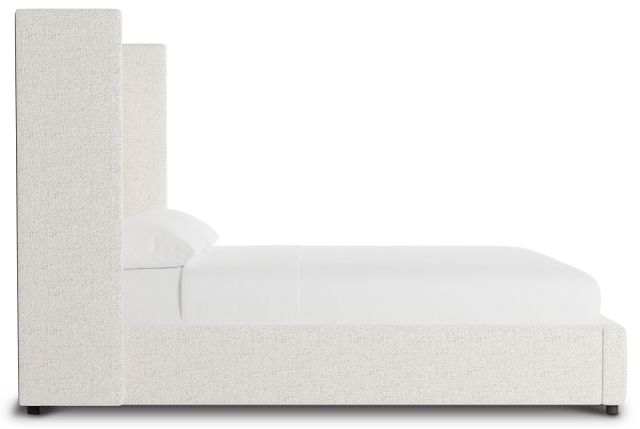 Captiva Natural Beauty Beige 60" Upholstered Shelter Bed
