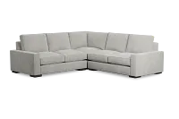 Edgewater Elevation Khaki Small Two-arm Sectional