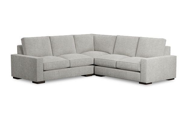 Edgewater Elevation Khaki Small Two-arm Sectional