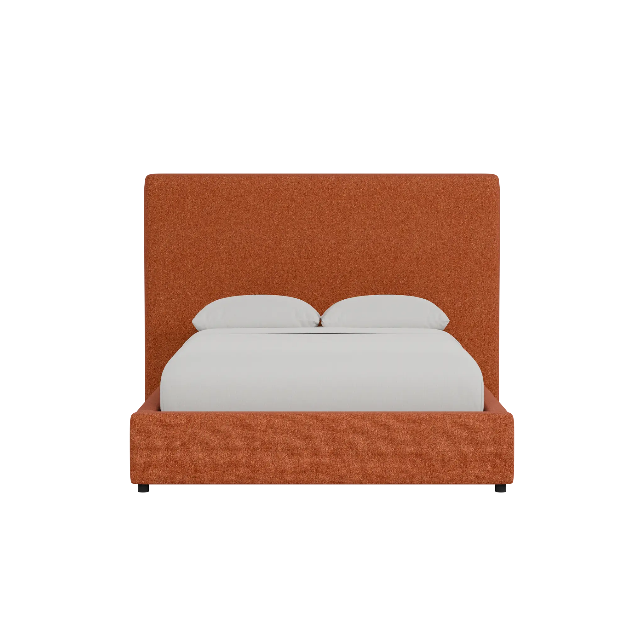 Grayton Elite Medium Brown 54" Upholstered Platform Bed Grayton Elite Medium Brown 54" Upholstered Platform Bed