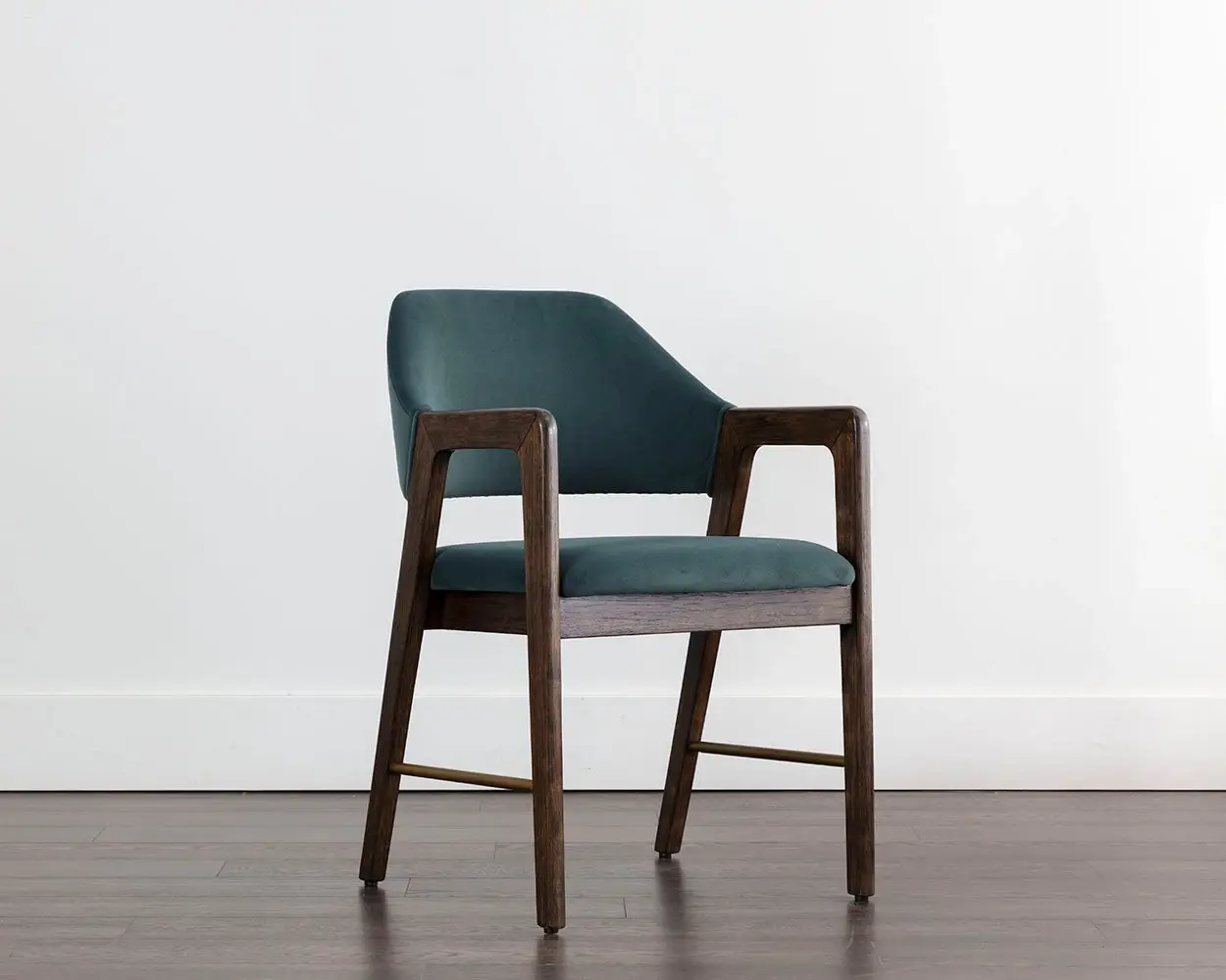 Shelli Dark Blue Upholstered Arm Chair Shelli Dark Blue Upholstered Arm Chair