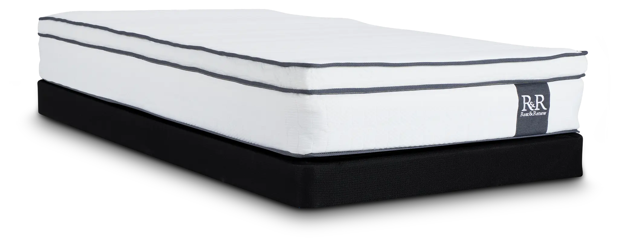 Rest & Renew By Zinus 12" Hybrid Low-profile Mattress Set Rest & Renew By Zinus 12" Hybrid Low-profile Mattress Set