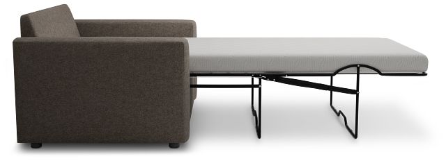 Siesta Elite Brown Fabric Memory Foam Sleeper