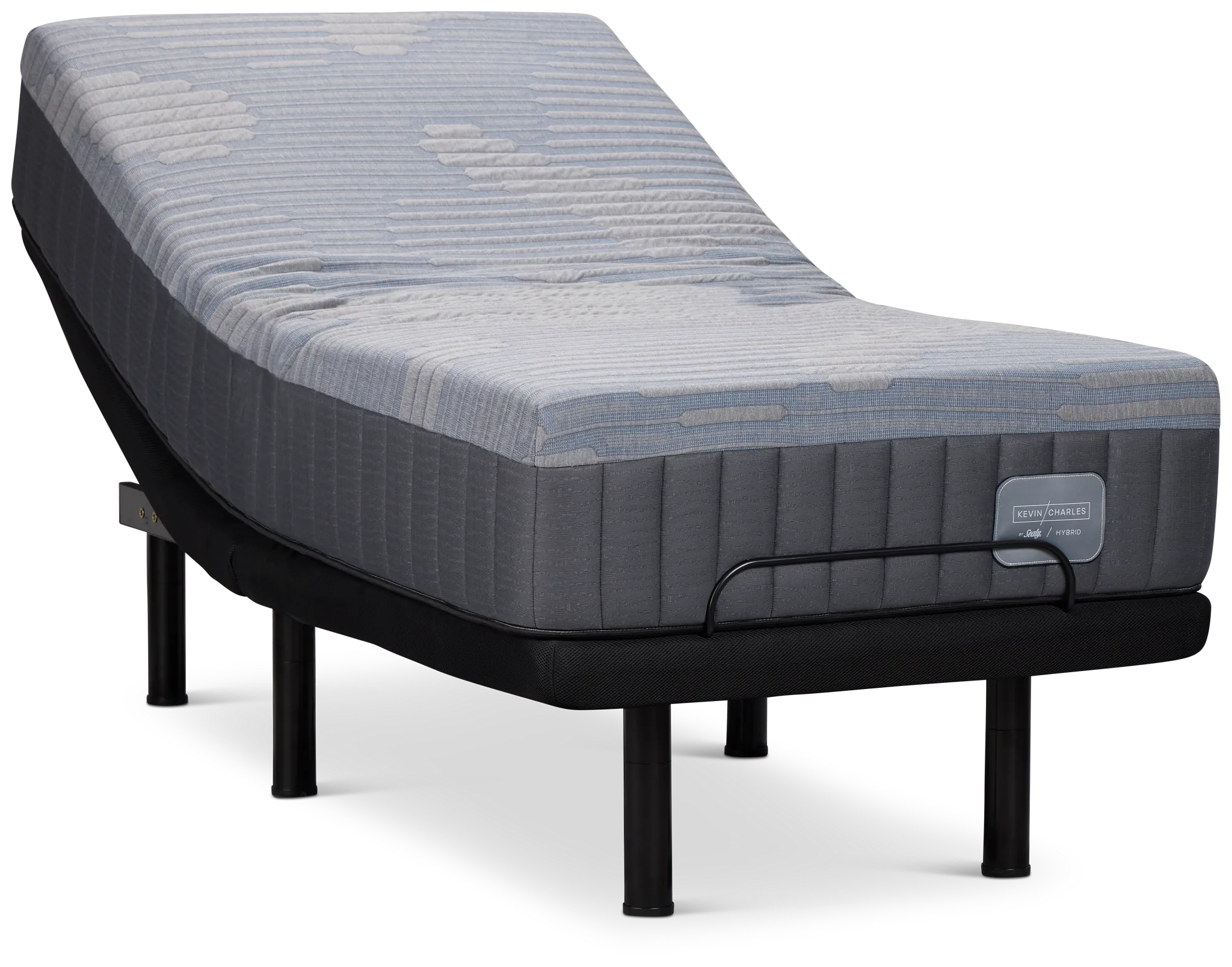 Kevin Charles By Sealy Hybrid Plush Elite Adjustable Mattress Set