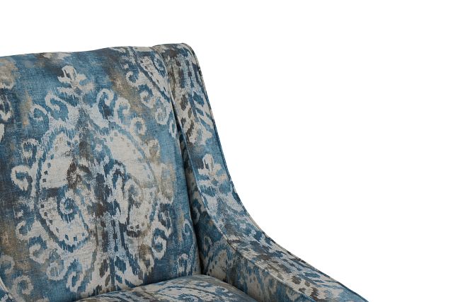 Soledad Blue Fabric Accent Chair (7)