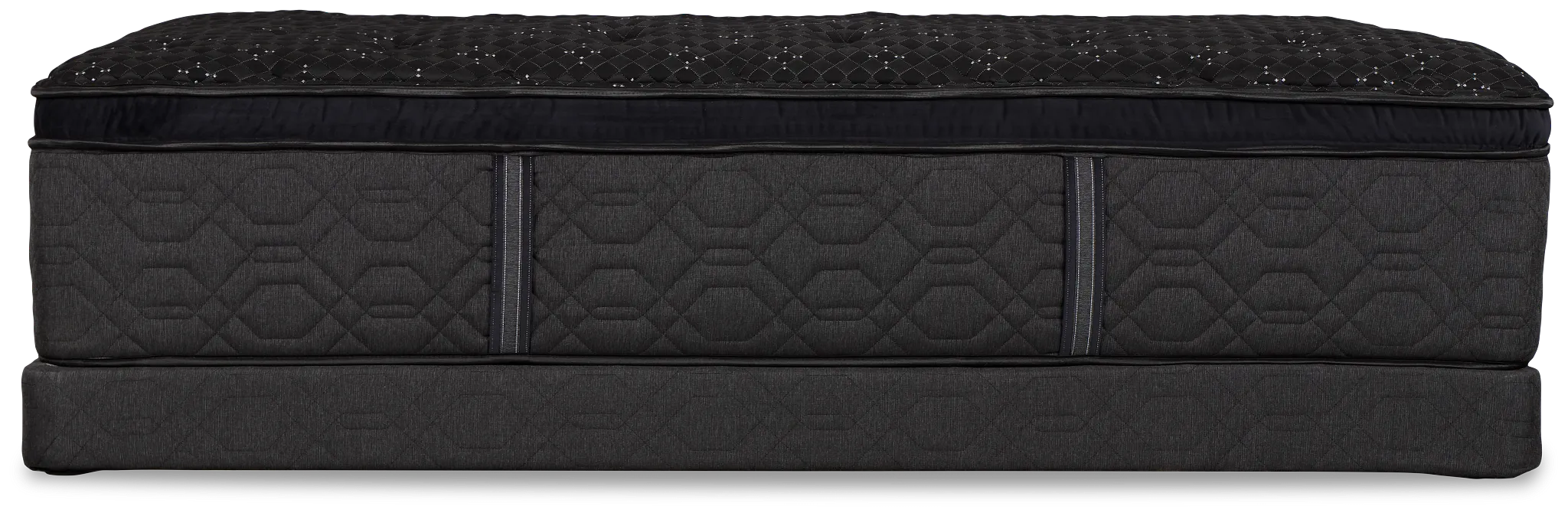 Beautyrest Black Series Three Medium Low-profile Mattress Set