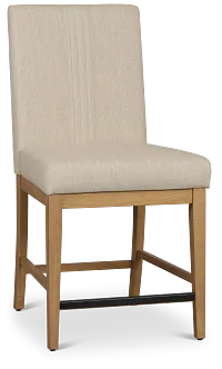 Tahoe Light Tone 24" Upholstered Barstool
