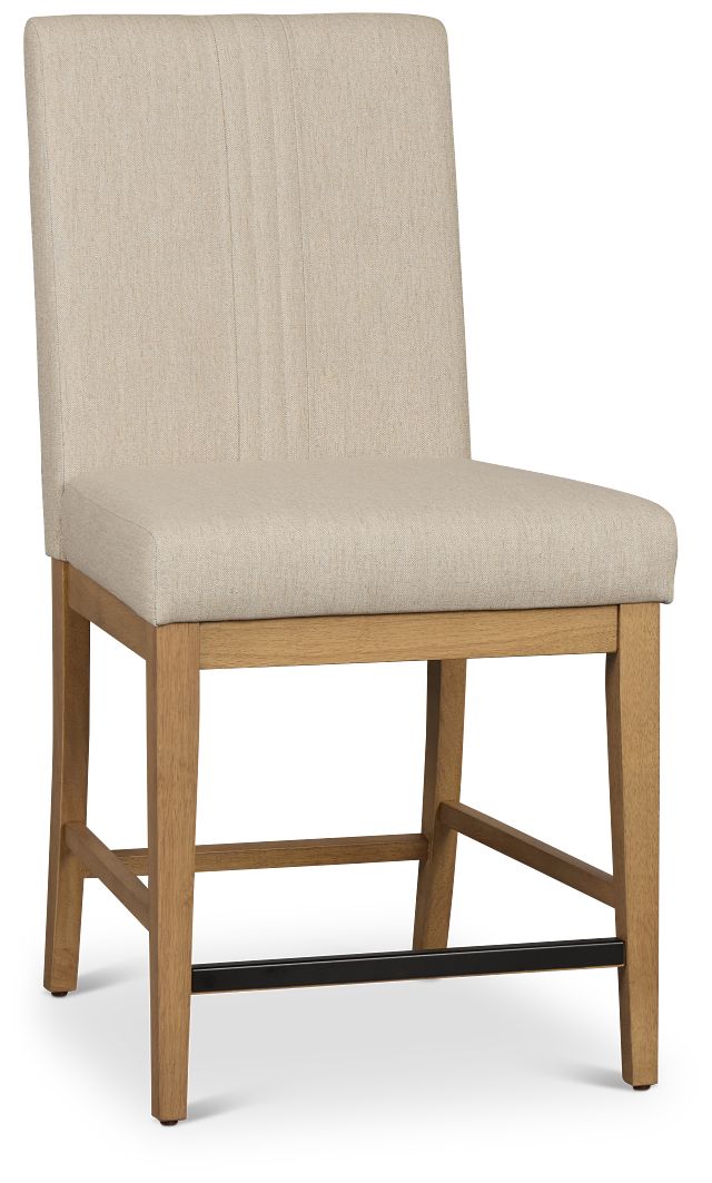 Tahoe Light Tone 24" Upholstered Barstool