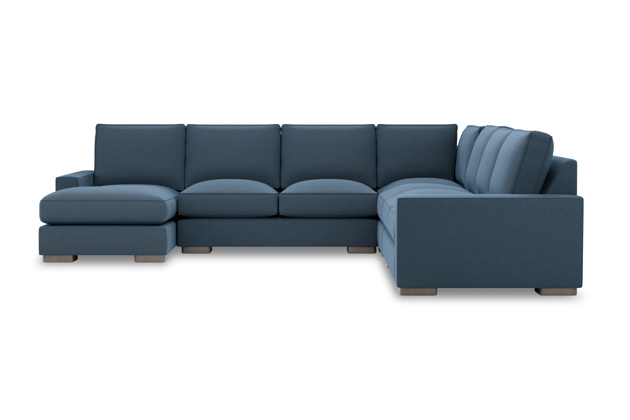 Edgewater Elite Blue Large Left Chaise Sectional