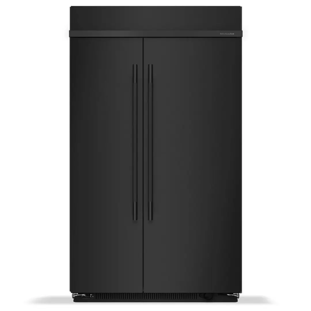 Kitchenaid 748 Series Black 48" Built In Side By Side Refrigerator Kitchenaid 748 Series Black 48" Built In Side By Side Refrigerator