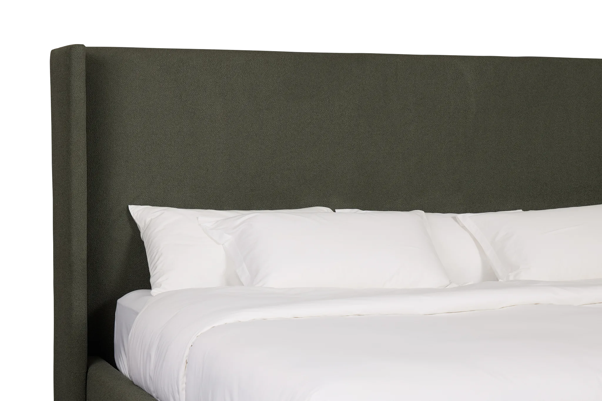 Captiva Sutton Green 60" Upholstered Shelter Bed