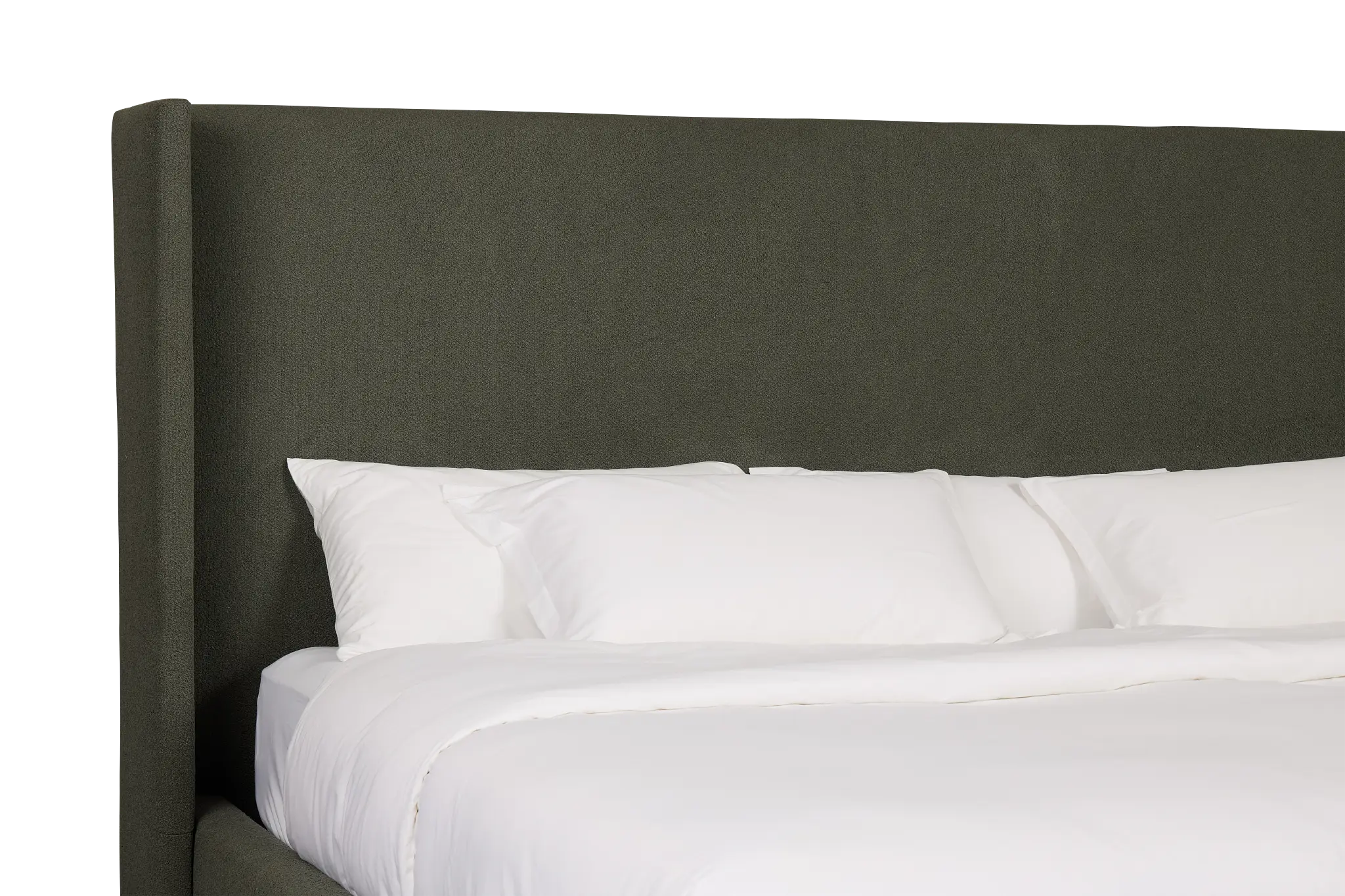 Captiva Sutton Green 60" Upholstered Shelter Bed Captiva Sutton Green 60" Upholstered Shelter Bed