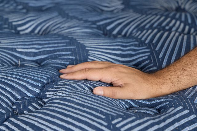 Serta Perfect Sleeper Cobalt Calm Plush Mattress Set