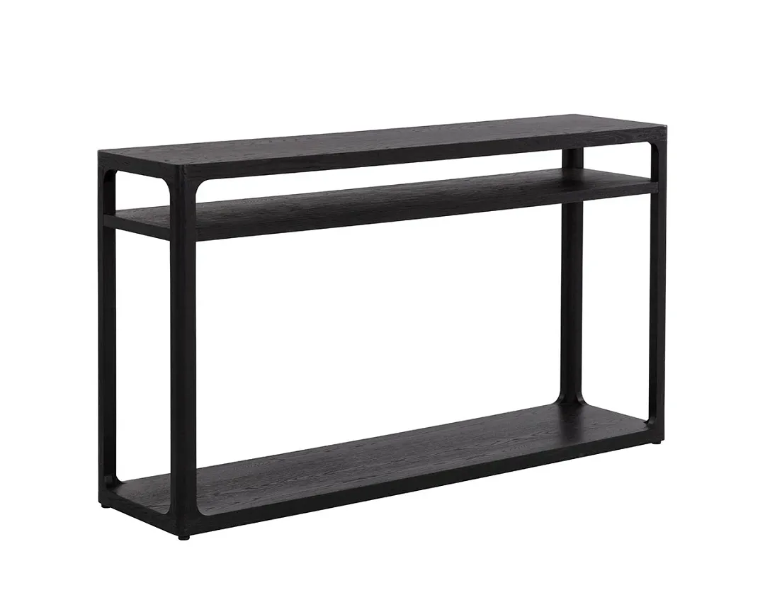 Allure Black Console Table