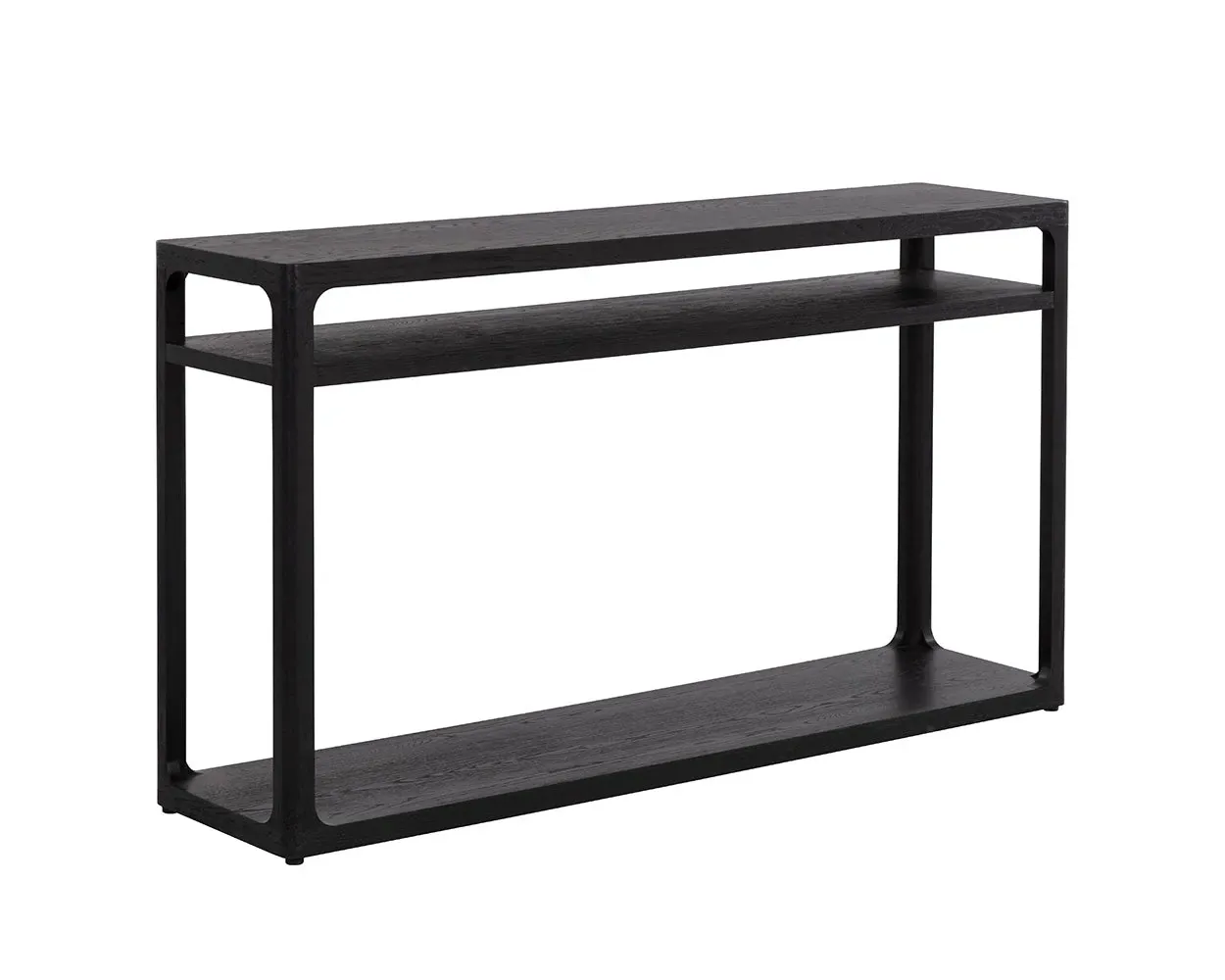Allure Black Console Table