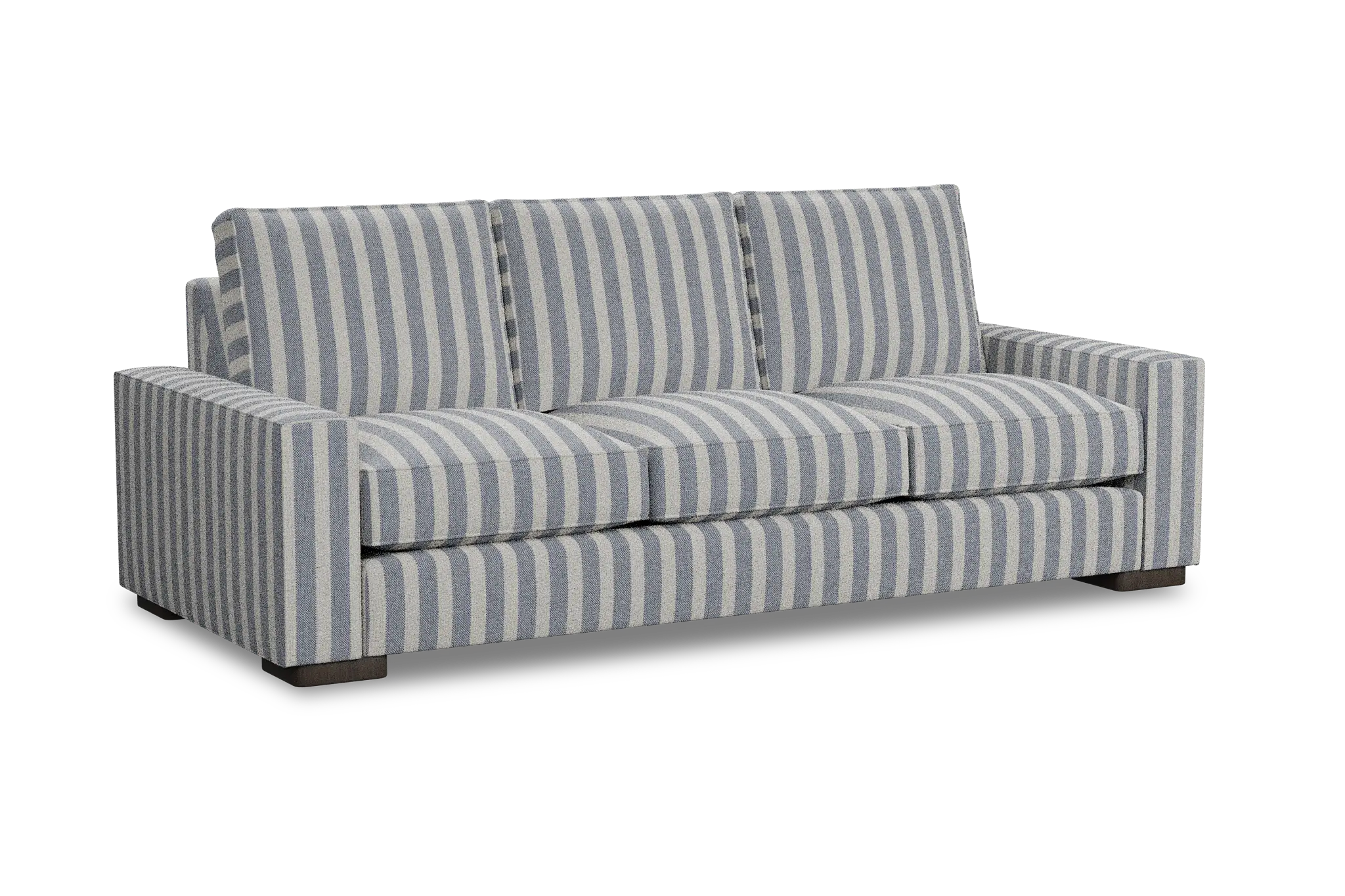 Edgewater Sea Lane Dark Blue 96" Sofa W/ 3 Cushions Edgewater Sea Lane Dark Blue 96" Sofa W/ 3 Cushions