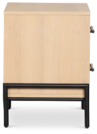 Highland Light Tone 2-drawer Nightstand
