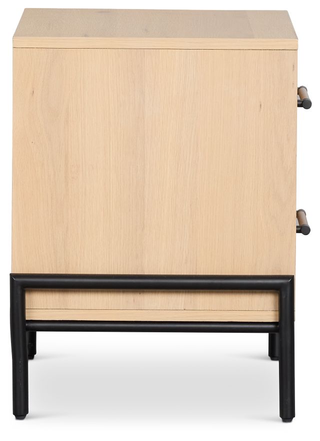 Highland Light Tone 2-drawer Nightstand