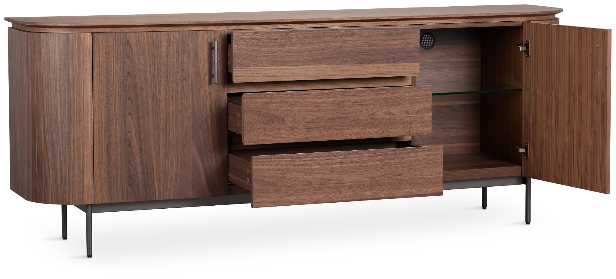 Nomad Mid Tone Round Buffet Nomad Mid Tone Round Buffet
