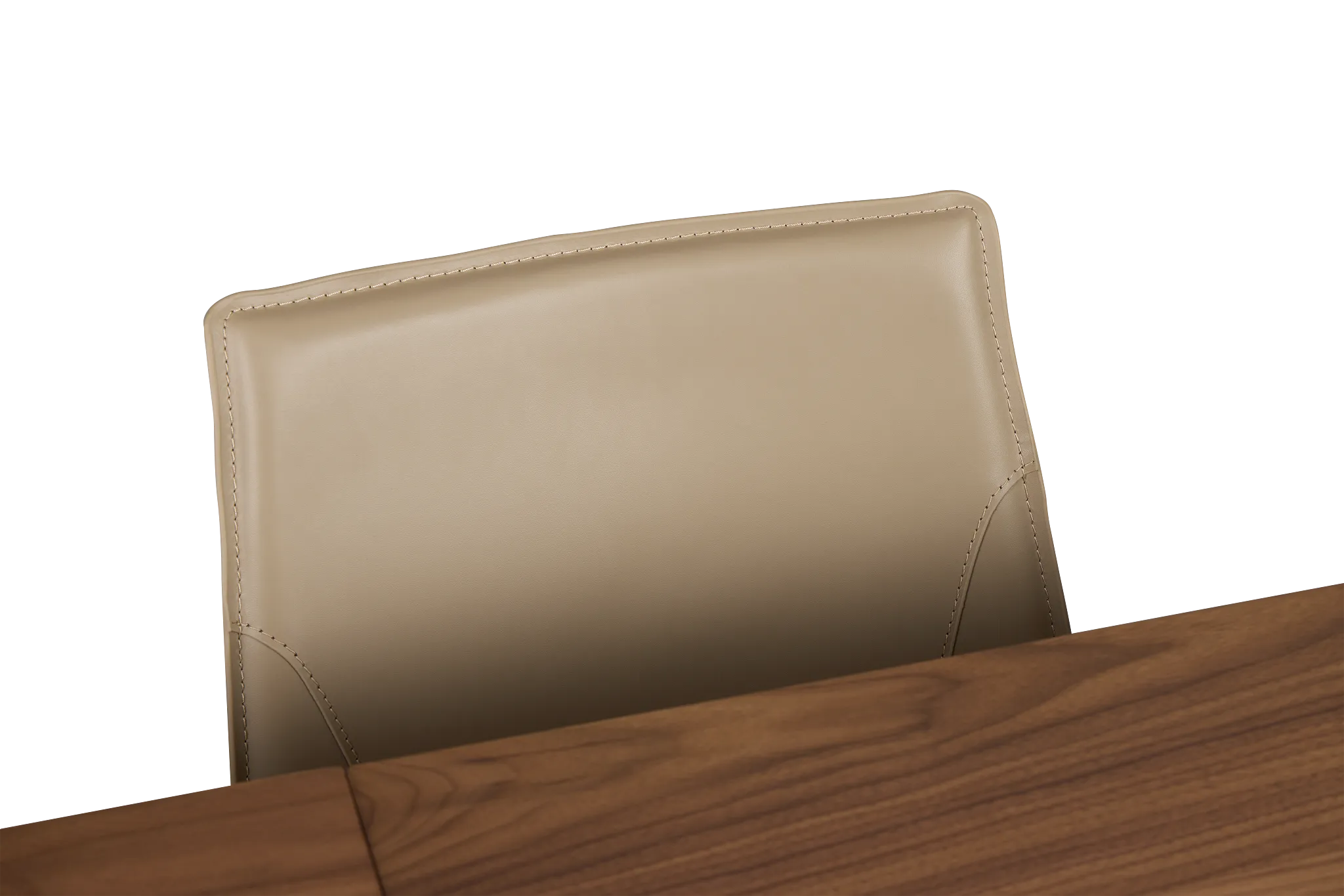 Margo Two-tone Rect Table & 4 Beige Upholstered Chairs