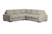 Edgewater Peyton Beige Small Two-arm Sectional