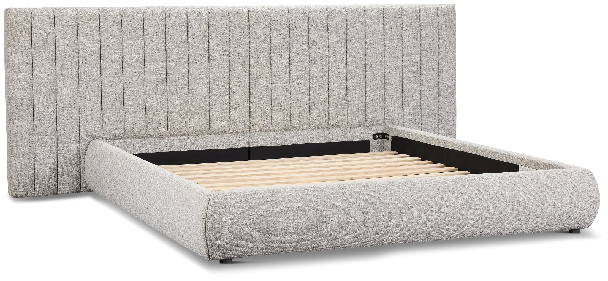 Nomad Gray Uph Spread Bed Nomad Gray Uph Spread Bed