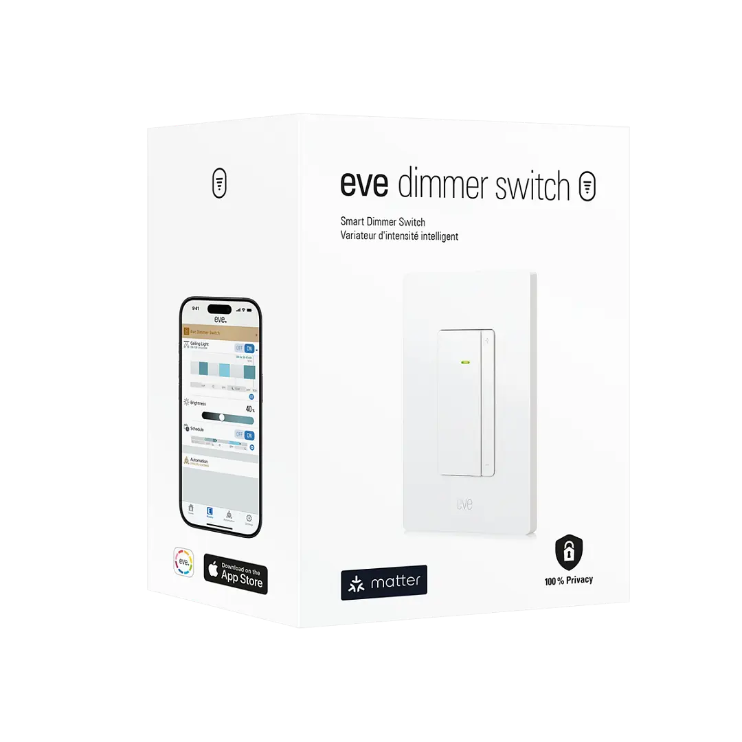 Eve White Smart Light Dimmer Eve White Smart Light Dimmer