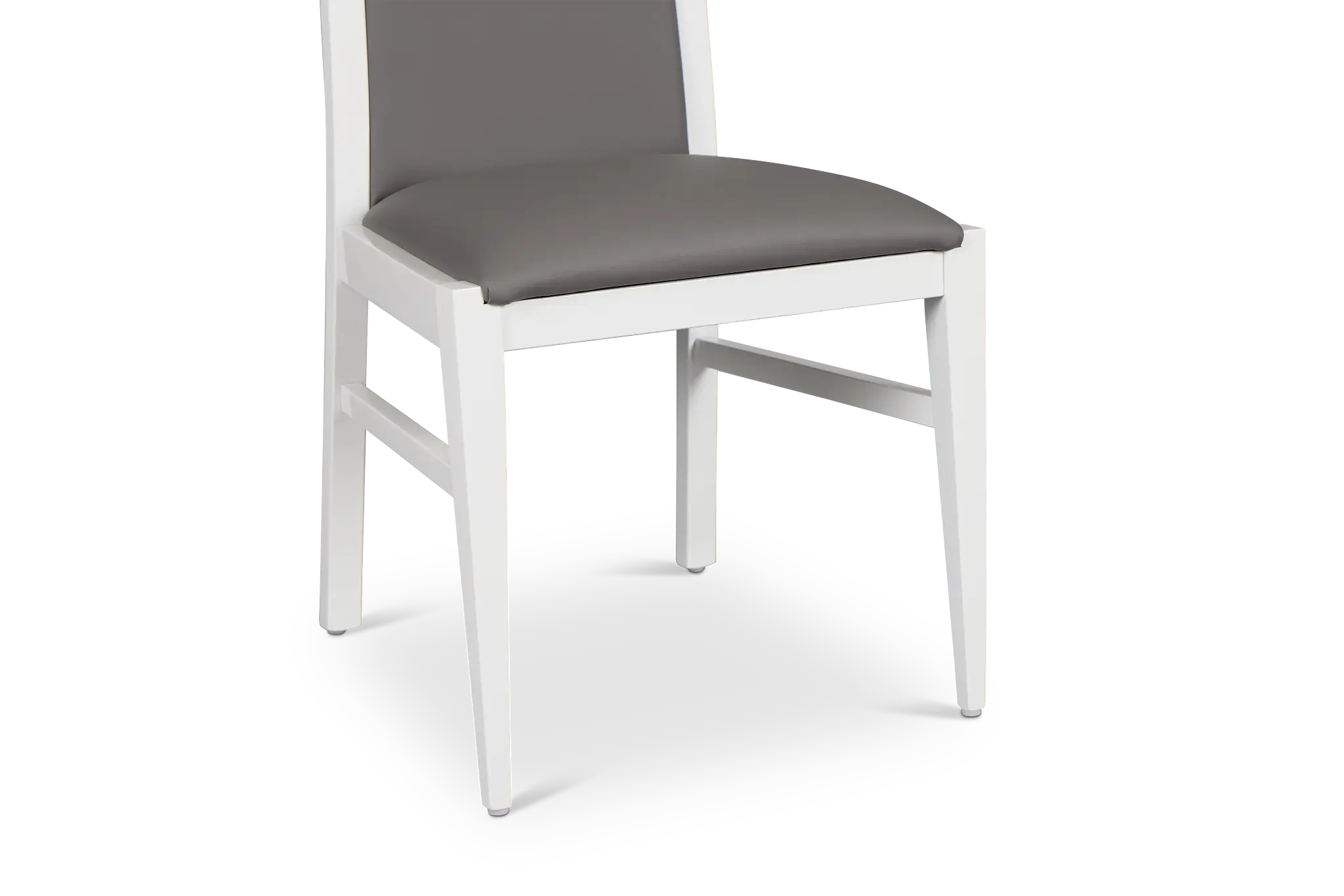 Modena White Upholstered Side Chair Modena White Upholstered Side Chair