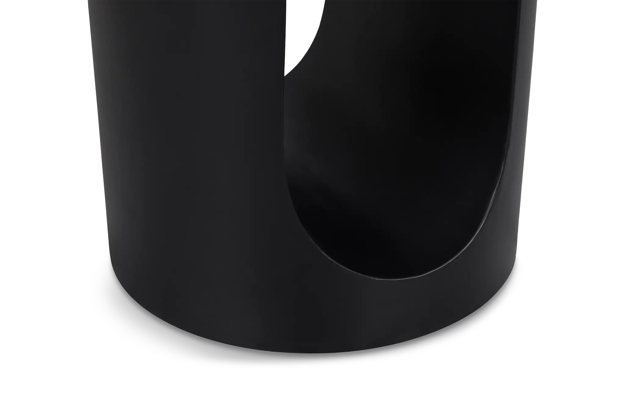 Kylani Black Round End Table Kylani Black Round End Table
