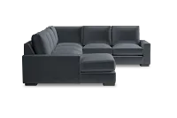 Edgewater Joya Gray Medium Left Chaise Sectional
